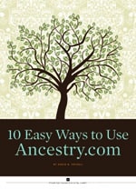 Ancestry free ebook screenshot