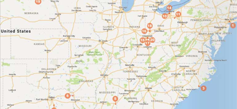 Create a timeline map of an ancestor's life.