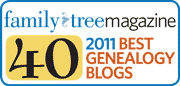 40 best genealogy blogs for 2011