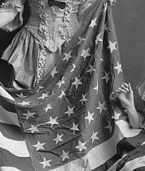 The flag's stars in a mysterious photograph showcasing the American Flag is examined by our Photo Detective.