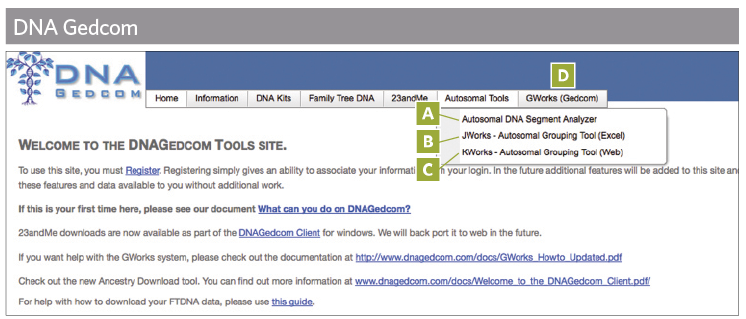 DNA test results free online tools