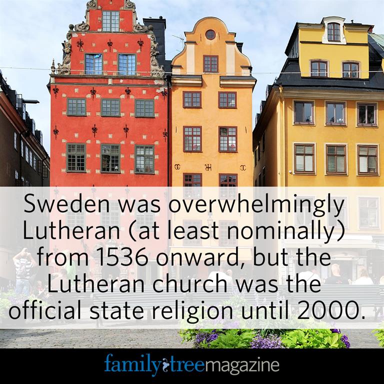 Swedish Genealogy tip