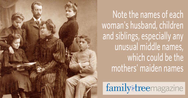 female ancestors genealogy tips how-to find