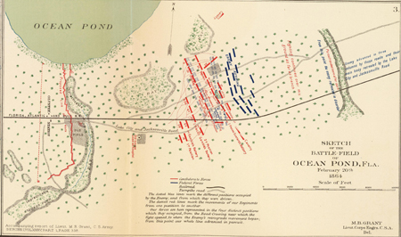 Historical Research Maps The Battle Of Olustee