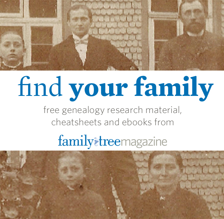 basic charts and worksheets family tree