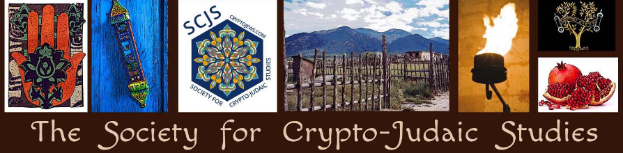 Screenshot from the Society for Crypto-Judaic Studies home page