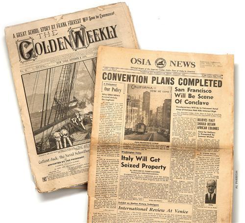 Preserving  Archivally Storing Old Newspapers