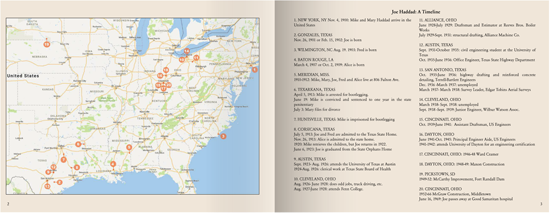 genealogy map timelines