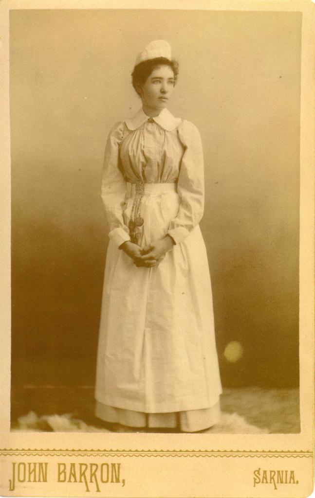 1890s nurse photo