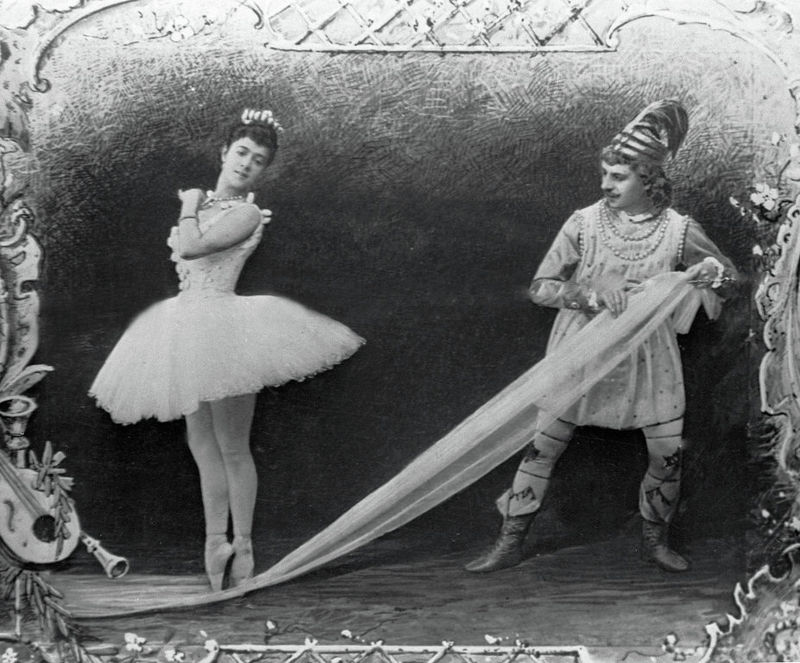 An illustration for the original production of the Nutcracker in 1892.