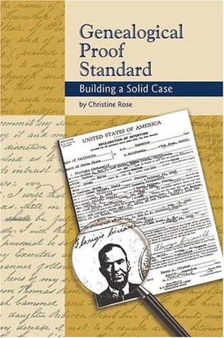 The Genealogical Proof Standard book cover