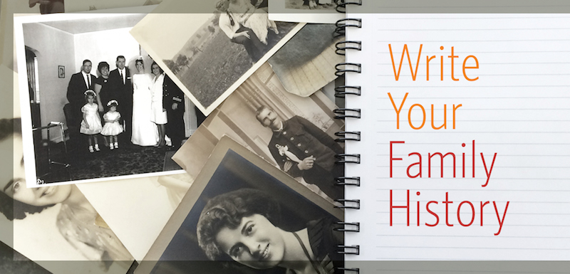 how to write your family history