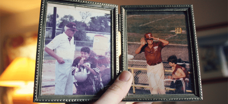 Family history football photos.