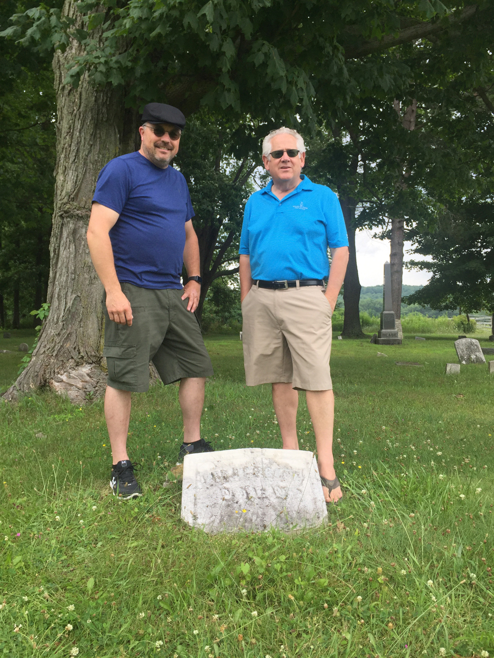 In January/February 2019's Stories to Tell column, Sunny shares the story of cousins Chris and Dave Cooley, who visited the family homestead based on information from an old journal.