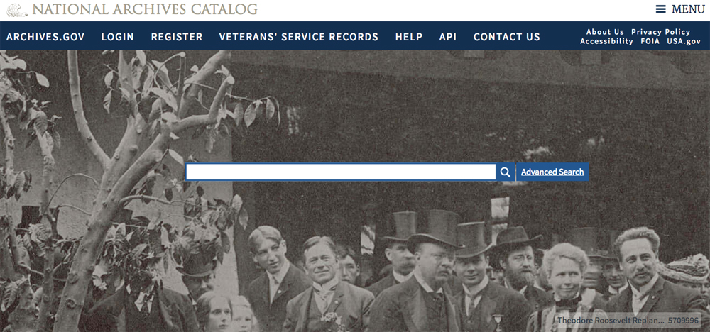 The National Archives' database contains valuable records and other free documents, which you can search on the home page.