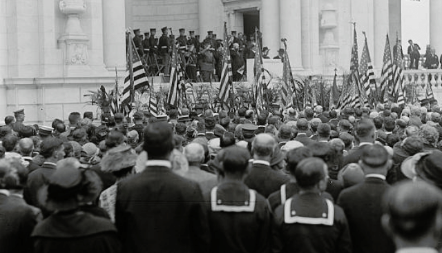 Memorial Day celebration in 1923.