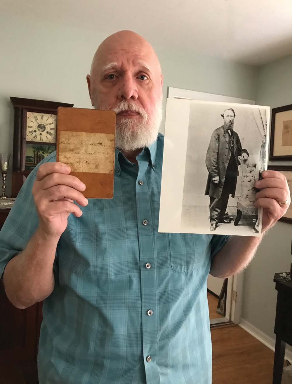 In the May/June issue's Stories to Tell column, Seward Osborne shares how he discovered his ancestor in a published history of the Civil War.