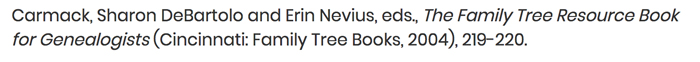 Example of a source citation.