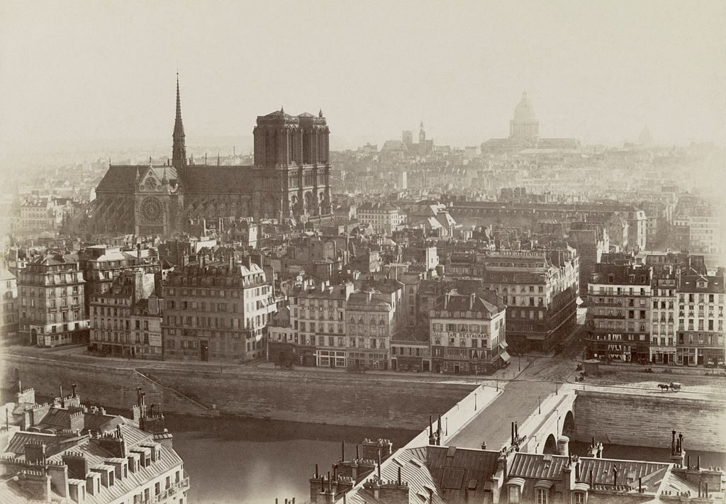 paris, france in 1865