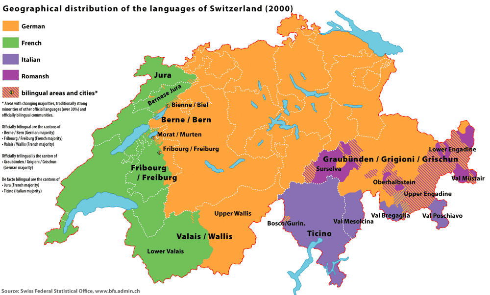 Use this map to determine what language was spoken in your ancestors' hometown.