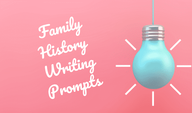 creative writing ideas about family
