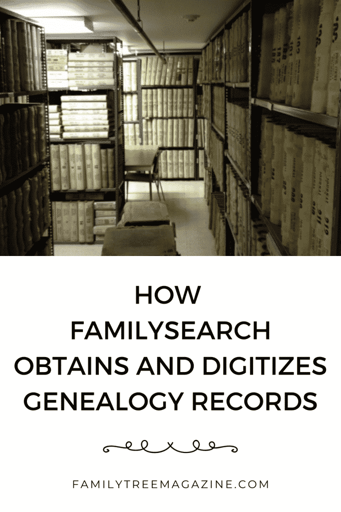 How FamilySearch Digitizes Records