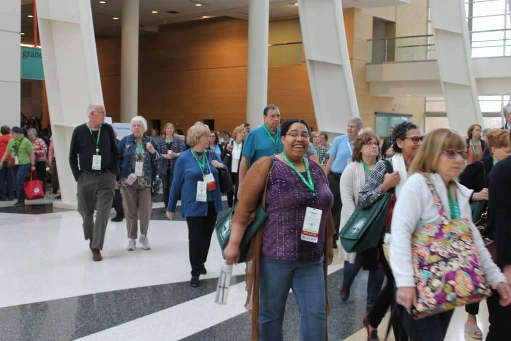 Attendees at the 2018 NGS conference in Grand Rapids, Michigan.
