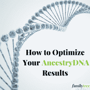 How to Optimize Your AncestryDNA Results - Family Tree University