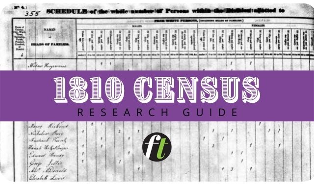 1810 Census Records Research Guide from Family Tree Magazine