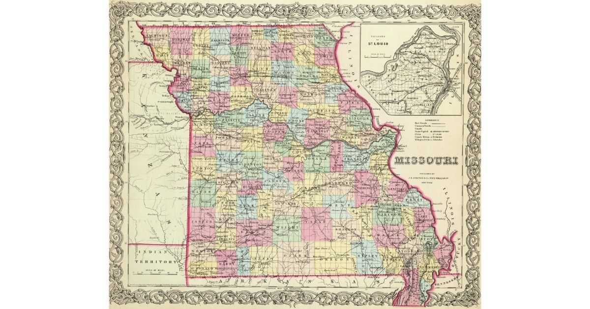 Missouri County History and Listings